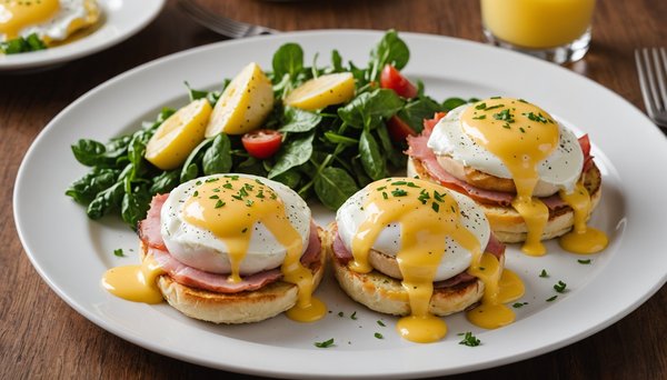 Maîtrisez l"art des œufs bénédicte exquis grâce à une sauce hollandaise maison simplifiée !